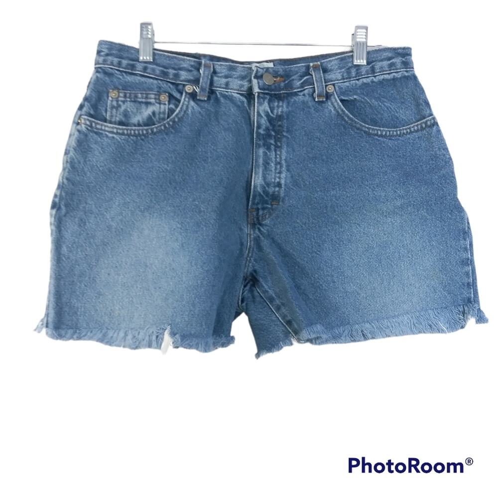 Vintage Moda International The London Jean High Rise Denim Shorts 14